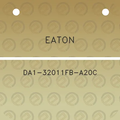 eaton-da1-32011fb-a20c