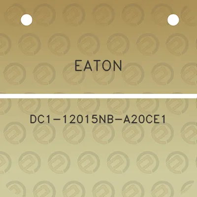 eaton-dc1-12015nb-a20ce1