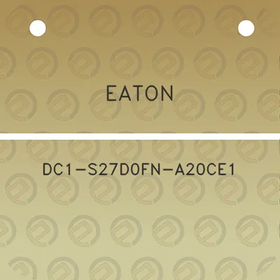 eaton-dc1-s27d0fn-a20ce1