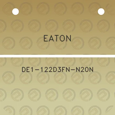 eaton-de1-122d3fn-n20n