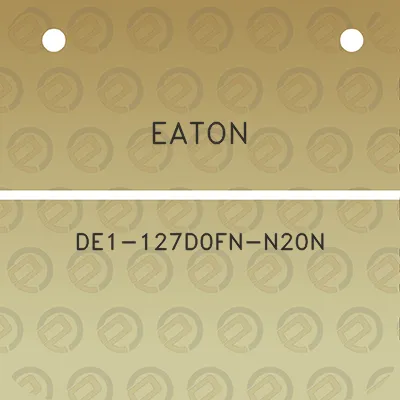 eaton-de1-127d0fn-n20n