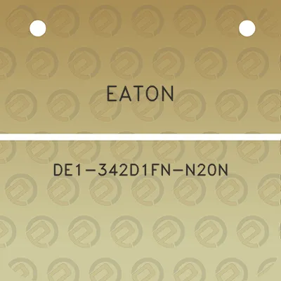 eaton-de1-342d1fn-n20n