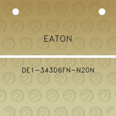 eaton-de1-343d6fn-n20n