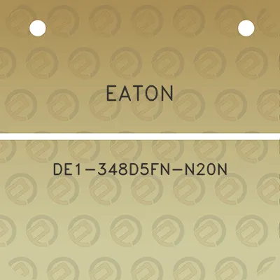 eaton-de1-348d5fn-n20n