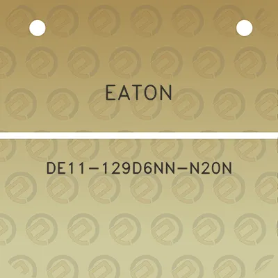 eaton-de11-129d6nn-n20n