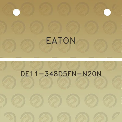 eaton-de11-348d5fn-n20n