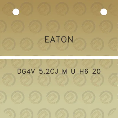 eaton-dg4v-52cj-m-u-h6-20