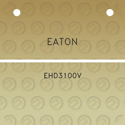 eaton-ehd3100v