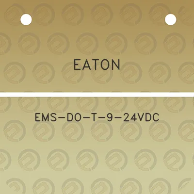 eaton-ems-do-t-9-24vdc