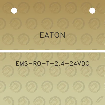 eaton-ems-ro-t-24-24vdc