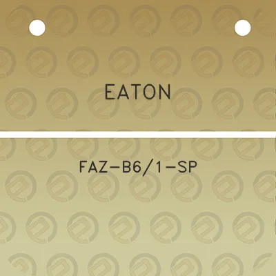 eaton-faz-b61-sp