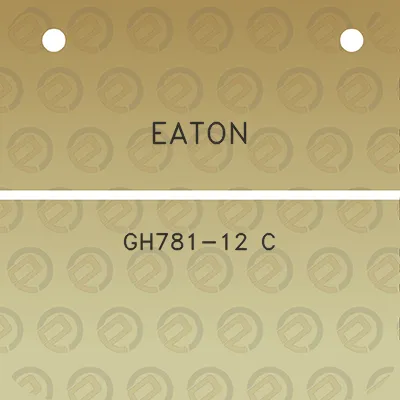 eaton-gh781-12-c