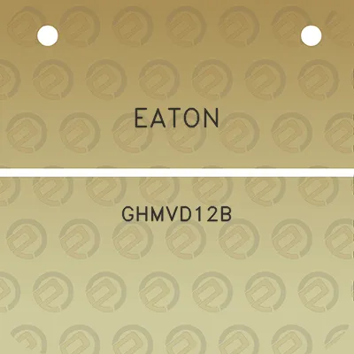 eaton-ghmvd12b