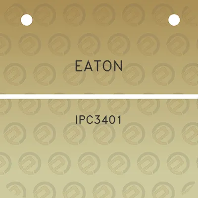 eaton-ipc3401