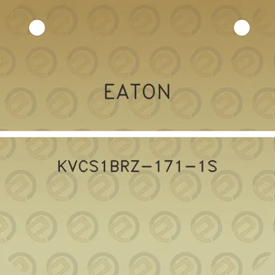 eaton-kvcs1brz-171-1s