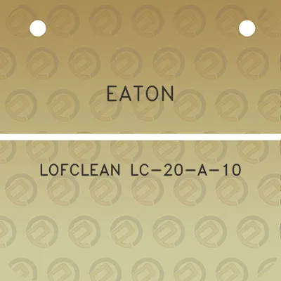 eaton-lofclean-lc-20-a-10