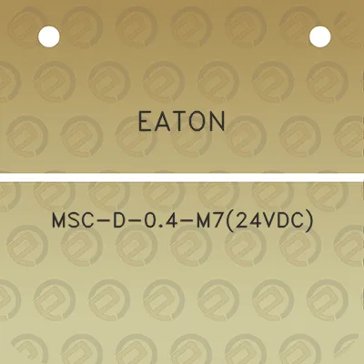 eaton-msc-d-04-m724vdc