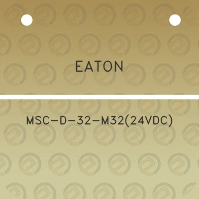 eaton-msc-d-32-m3224vdc