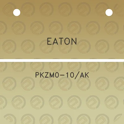 eaton-pkzm0-10ak