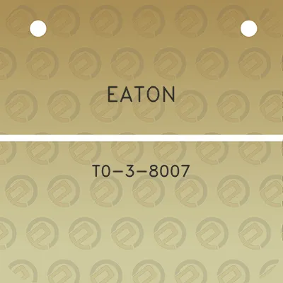 eaton-t0-3-8007