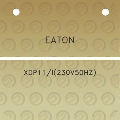 eaton-xdp11i230v50hz