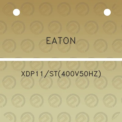 eaton-xdp11st400v50hz