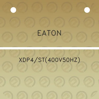 eaton-xdp4st400v50hz