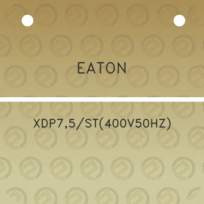 eaton-xdp75st400v50hz