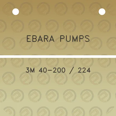 ebara-pumps-3m-40-200-224