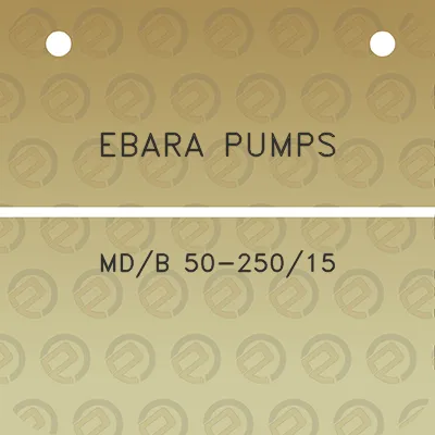 ebara-pumps-mdb-50-25015