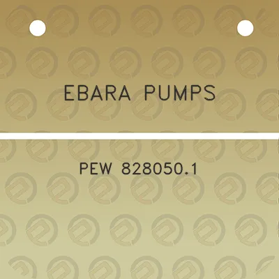 ebara-pumps-pew-8280501