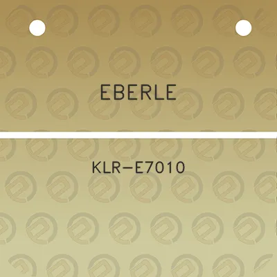 eberle-klr-e7010