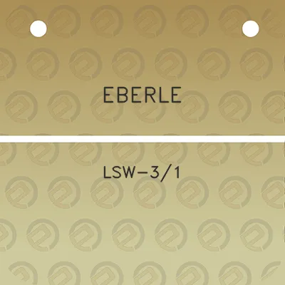 eberle-lsw-31