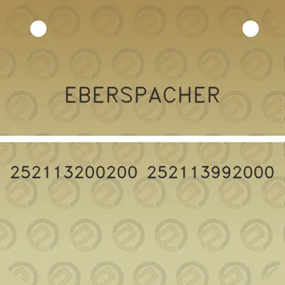 eberspacher-252113200200-252113992000