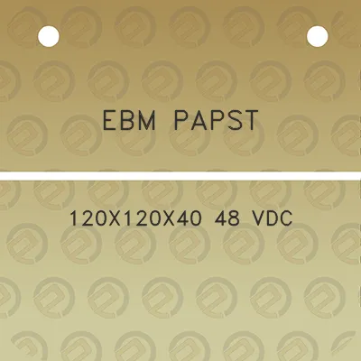 ebm-papst-120x120x40-48-vdc