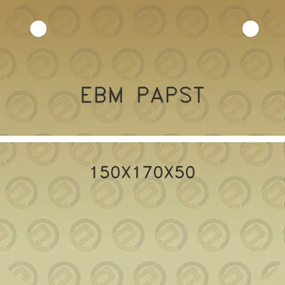 ebm-papst-150x170x50