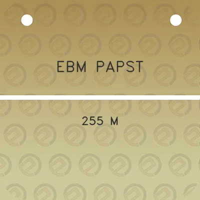 ebm-papst-255-m