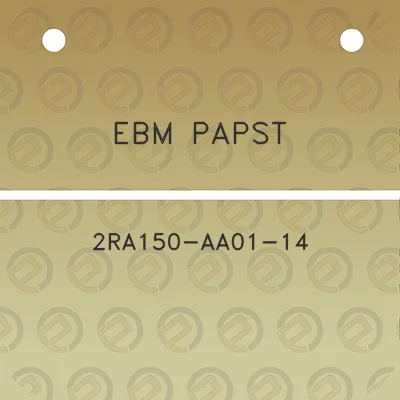 ebm-papst-2ra150-aa01-14