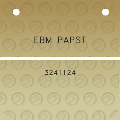 ebm-papst-3241124