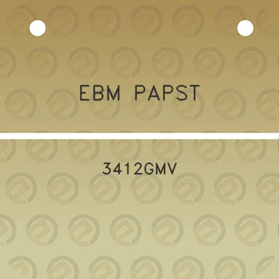 ebm-papst-3412gmv