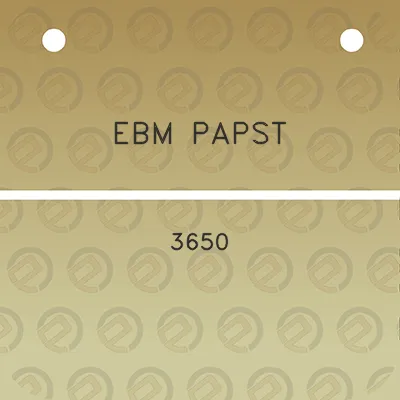 ebm-papst-3650