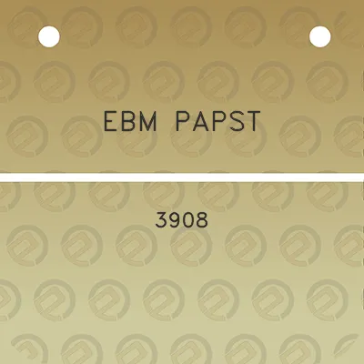 ebm-papst-3908