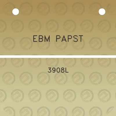 ebm-papst-3908l