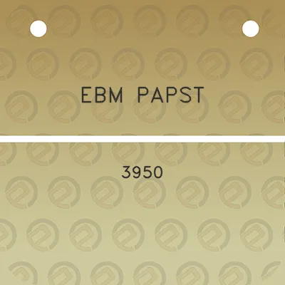 ebm-papst-3950