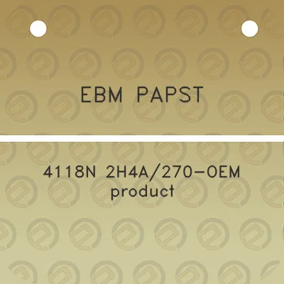 ebm-papst-4118n-2h4a270-oem-product