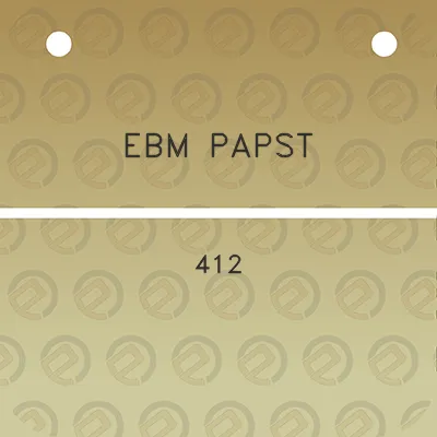 ebm-papst-412