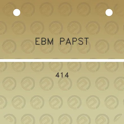 ebm-papst-414