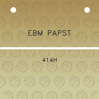 ebm-papst-414h