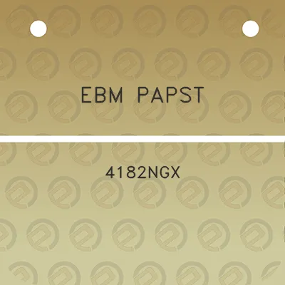 ebm-papst-4182ngx