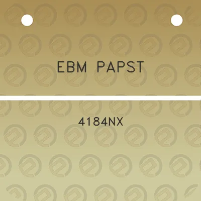 ebm-papst-4184nx